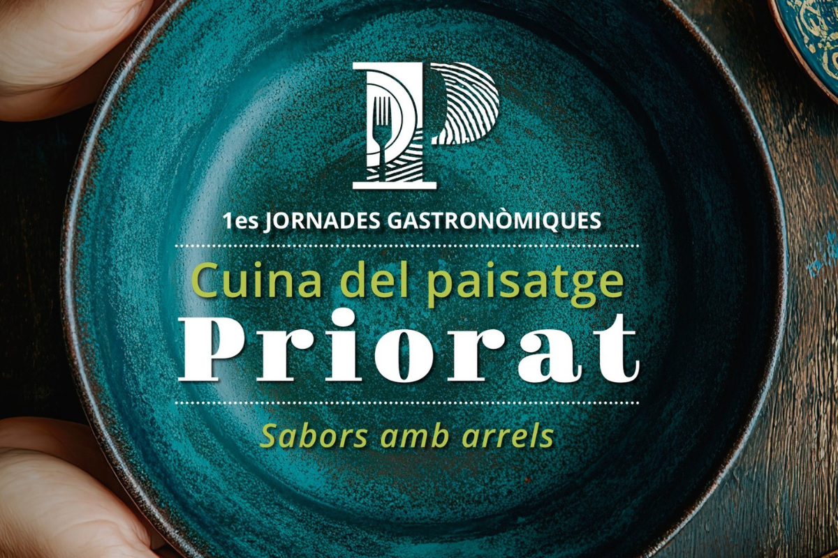 Cartell de les Jornades Gastronòmiques de la Cuina del Paisatge del Priorat